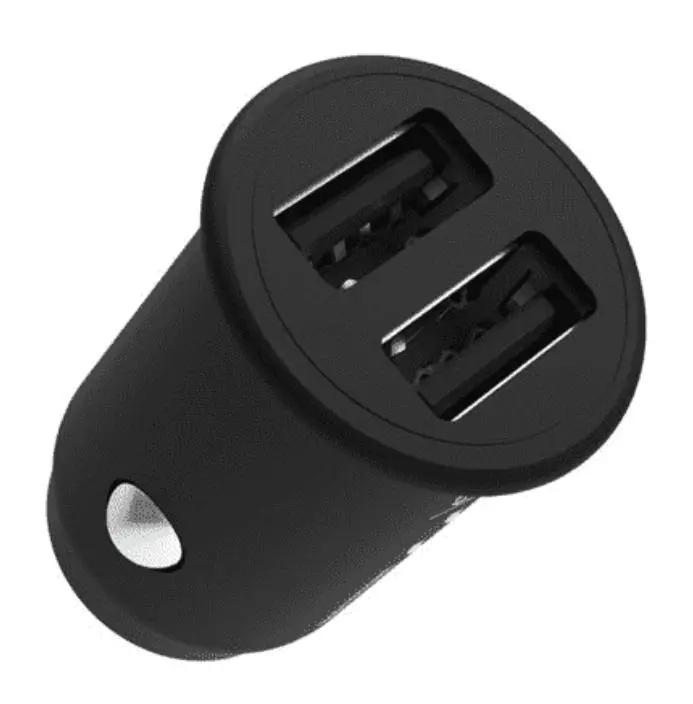 Ładowarka samochodowa Krux 2xUSB 2,4 A 24W Czarny