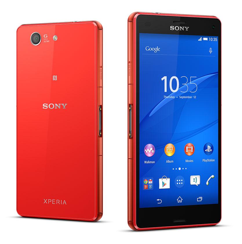 Sony Xperia Z3 Compact (czerwony)