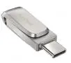 PenDrive SanDisk Ultra Dual Drive Luxe 512GB USB Typ C / USB 3.0 Srebrny