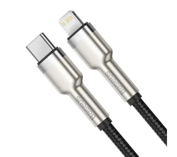 Baseus USB-C do Lightning Cafule Czarny