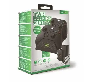 Venom Venom VS2881 do padów Xbox Series / Xbox One + 2 akumulatory Czarny