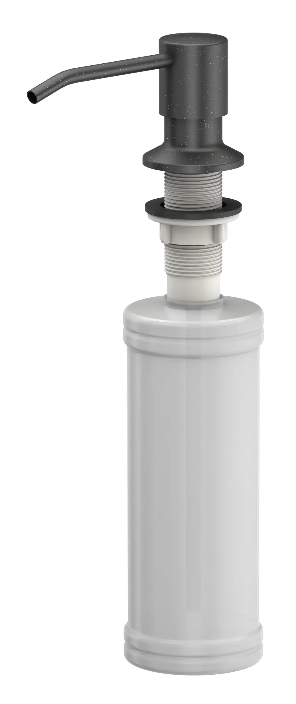 Dozownik do mydła Quadron Keira MFS1001BL black dotted Czarny