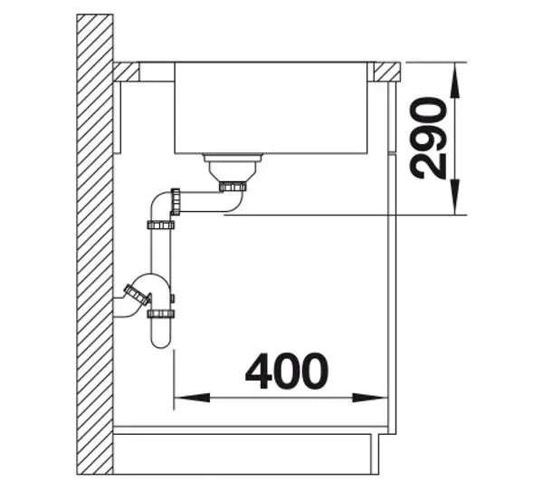 Blanco ANDANO 500-IF/A 525245 Stalowy Srebrny - Kup na Raty - RRSO 0%