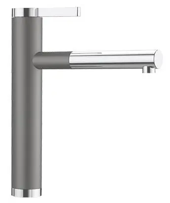 Bateria Blanco Linee-S 526171 Chrom/Czarny Wygląd silgranitu