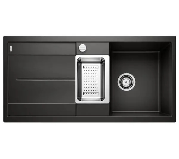 Zlewozmywaki kuchenne - Blanco METRA 6 S 525926 Granitowy Czarny