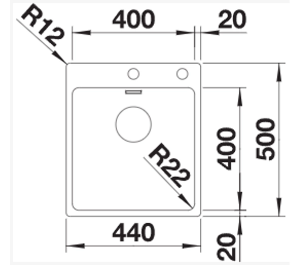 Blanco ANDANO 400-IF/A 525244 Stal szlachetna polerowana - Kup na Raty - RRSO 0%
