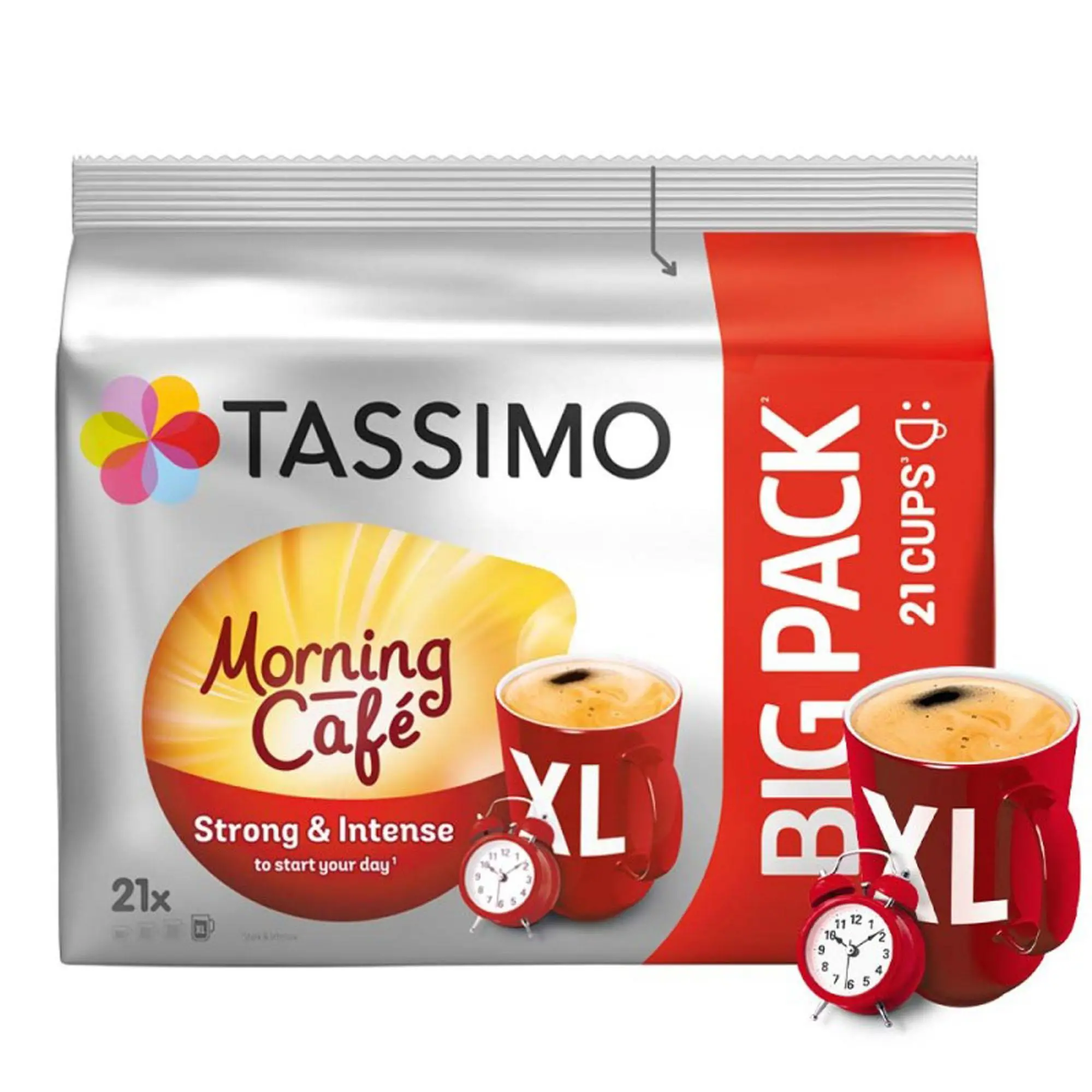 Kapsułki Tassimo Morning Cafe XL Strong&Intense 21szt.