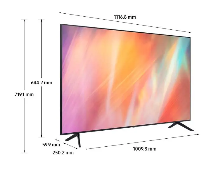 Telewizor Samsung UE50AU7122K 50" LED 4K Tizen DVB-T2