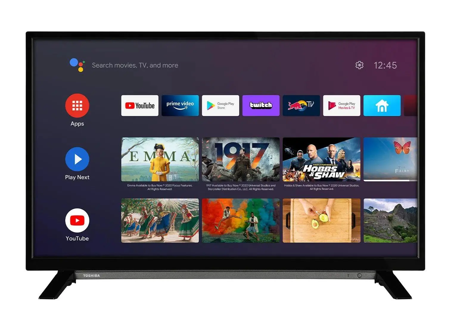 Telewizor Toshiba 32WA2063DG 32" LED HD Ready Android TV DVB-T2