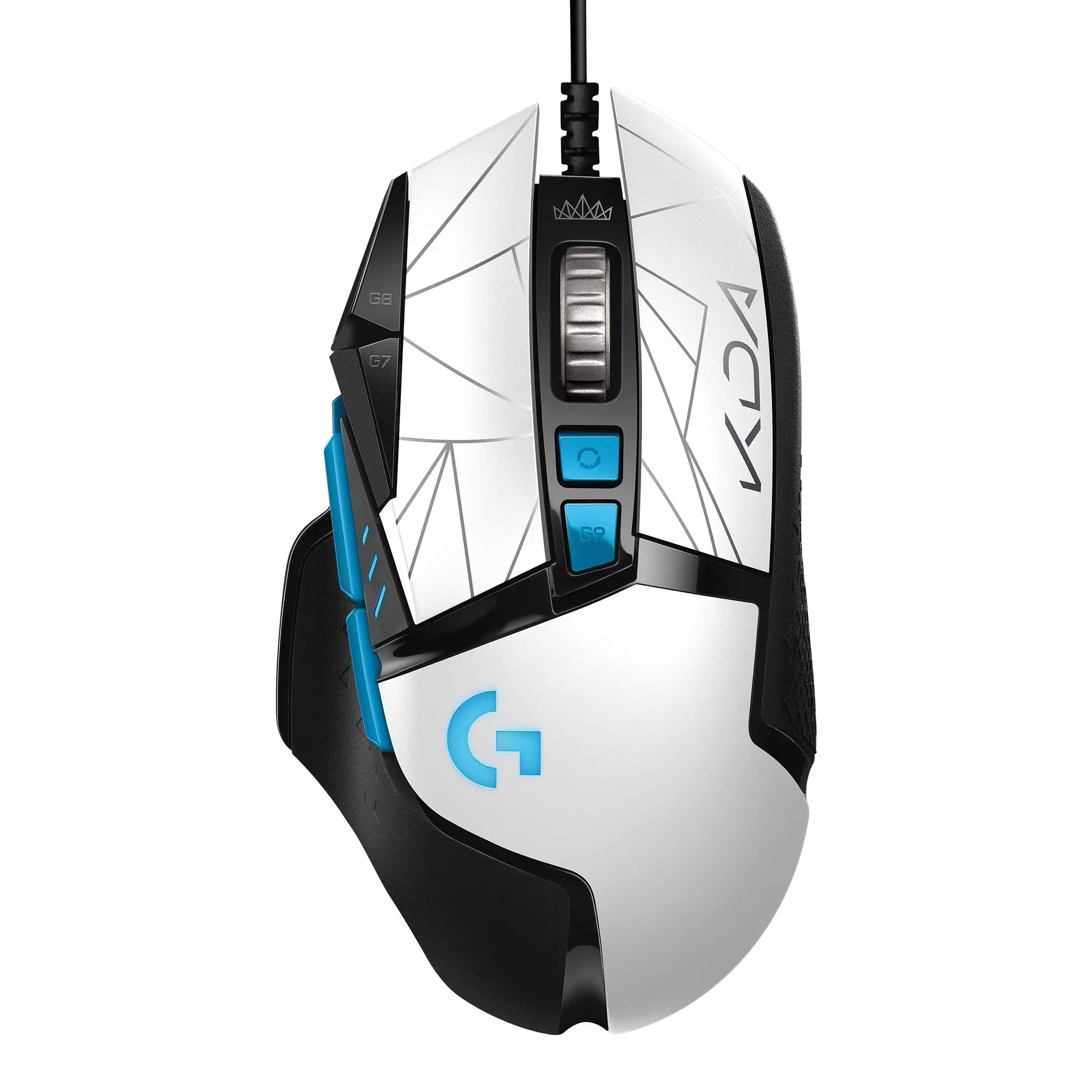 Myszka gamingowa Logitech G502 Hero KDA Biało-czarny