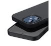 Etui Baseus Liquid Silica Gel Magnetic Case do iPhone 12 Pro Max (czarny)