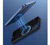 Etui Baseus Liquid Silica Gel Magnetic Case do iPhone 12 Pro Max (czarny)