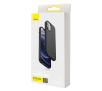 Etui Baseus Liquid Silica Gel Magnetic Case do iPhone 12 mini (czarny)
