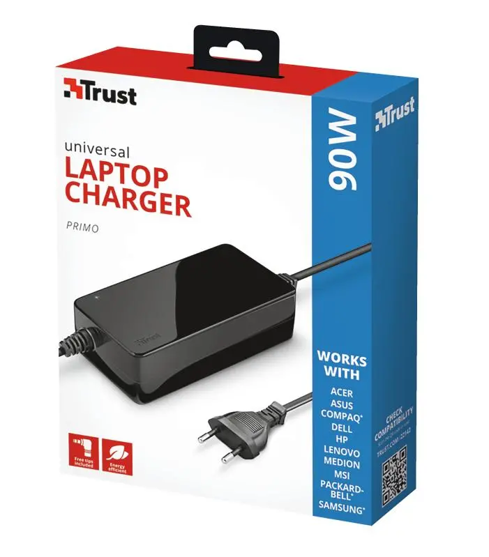 Zasilacz do laptopa Trust Primo  90W