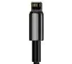 Kabel Baseus USB do Lightning Tungsten Gold, 2,4A 2m Czarny