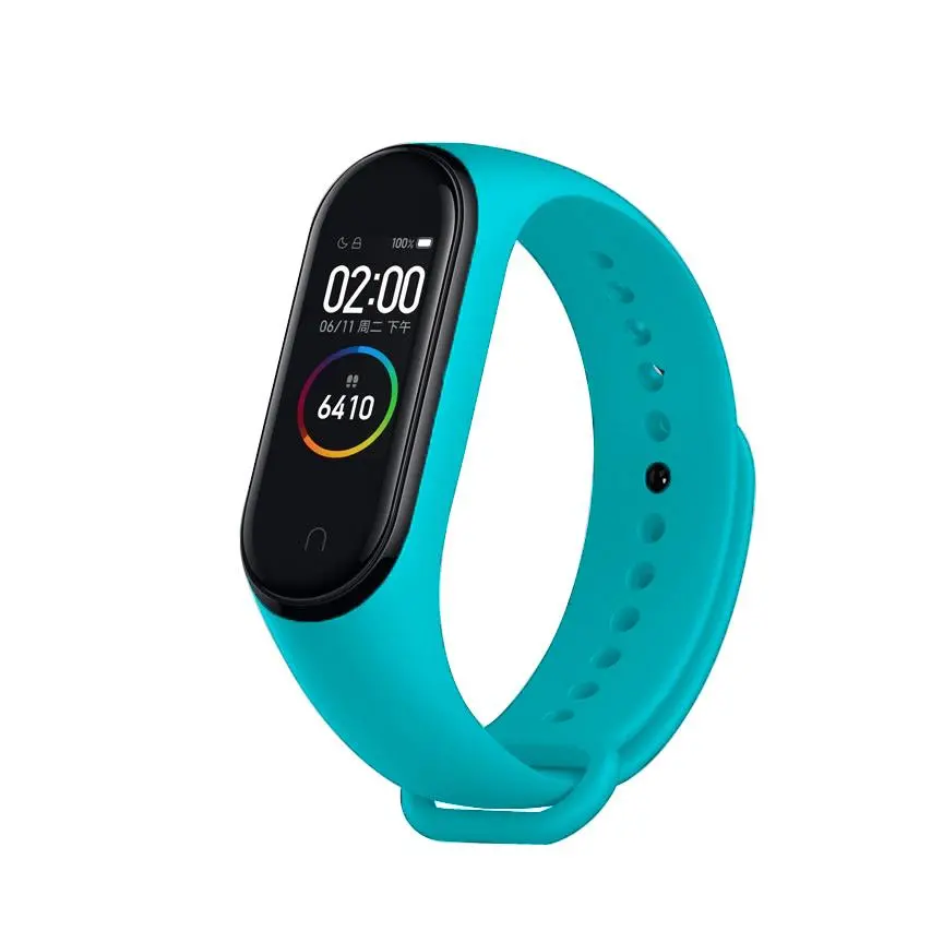 Pasek Devia Sport do Mi Band 3/4 Niebieski