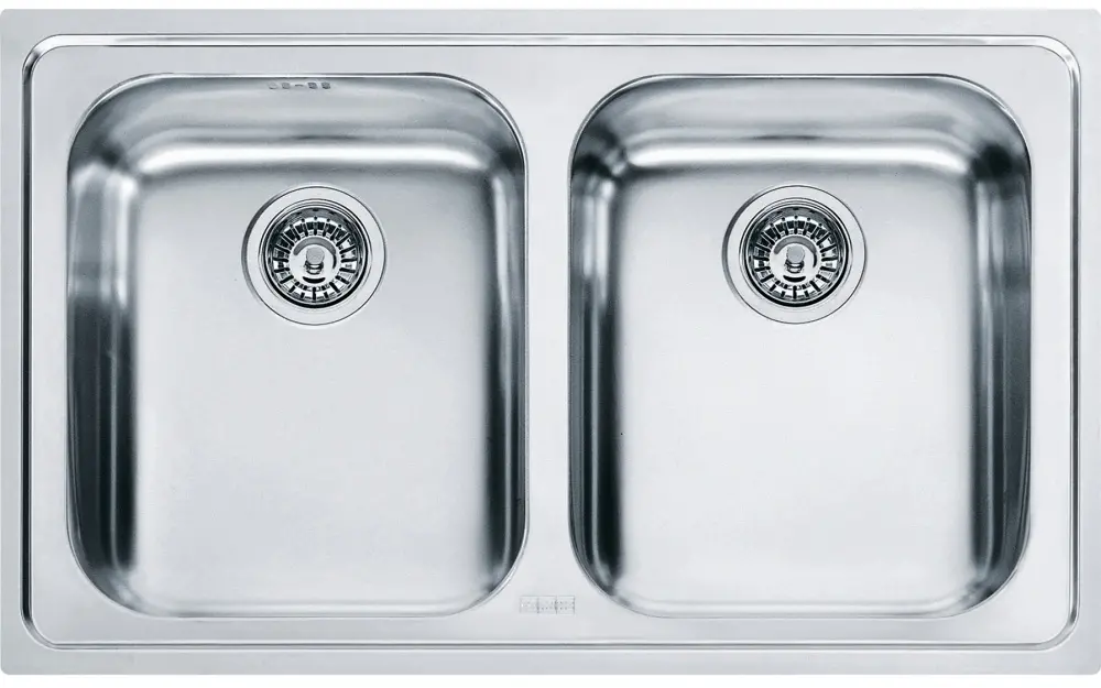 Zlewozmywak Franke Logica LLL 620-34-34 Stalowy Srebrny