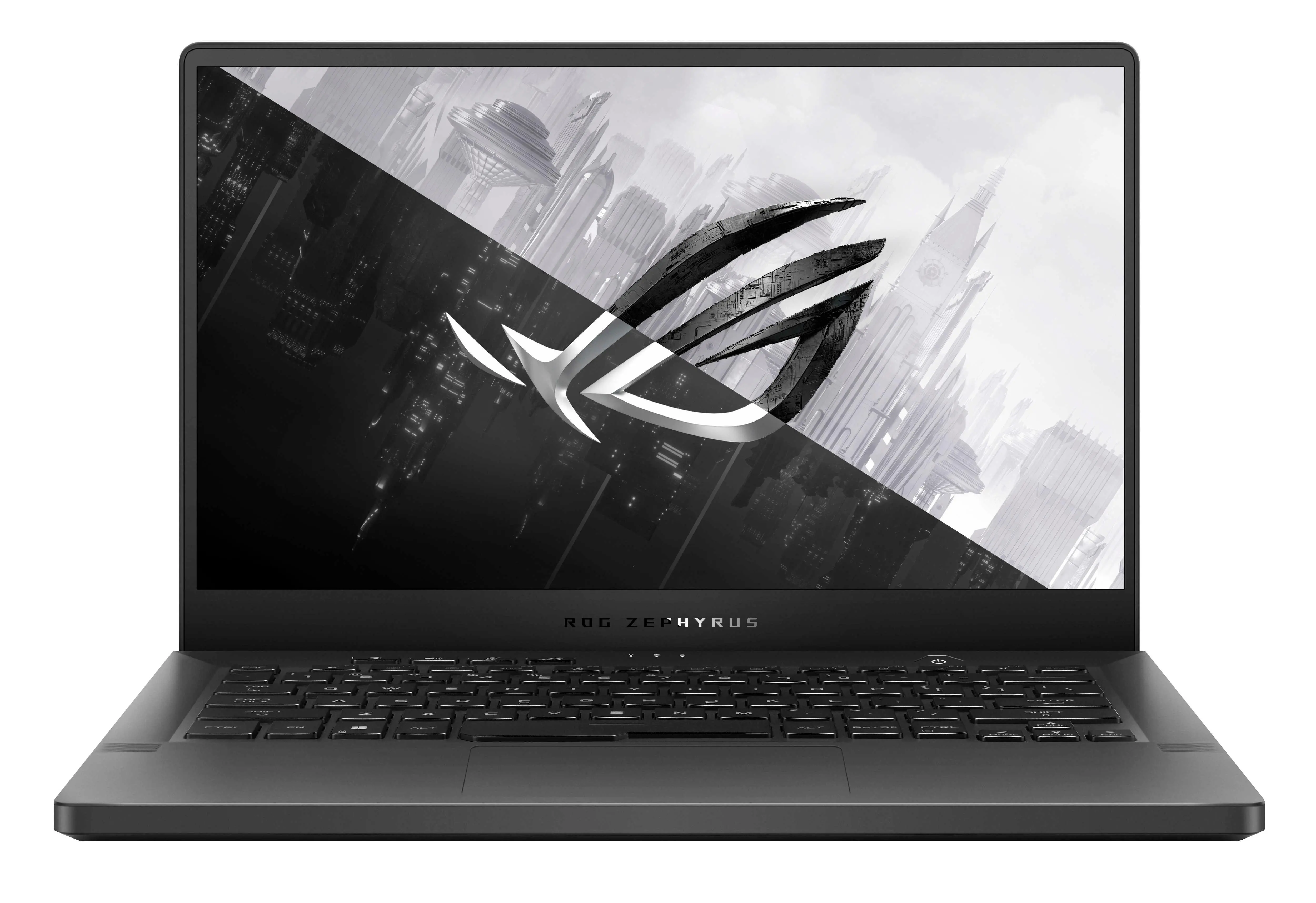 Laptop gamingowy ASUS ROG Zephyrus G14 GA401QE AniMe MatrixGr 14" R7 5800HS 16GB RAM 512GB Dysk SSD RTX3050Ti Win10 Szary