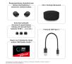 Słuchawki bezprzewodowe Sony WF-1000XM4 ANC Dokanałowe Bluetooth 5.2 Czarny