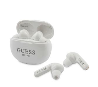 Słuchawki bezprzewodowe Guess GUTWS1CWH Dokanałowe Bluetooth 5.0 Biały