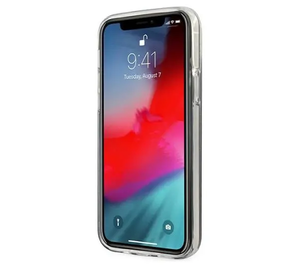 Guess Glitter Gradient Script GUHCP12MPCUGLSBK do iPhone 12/12 Pro