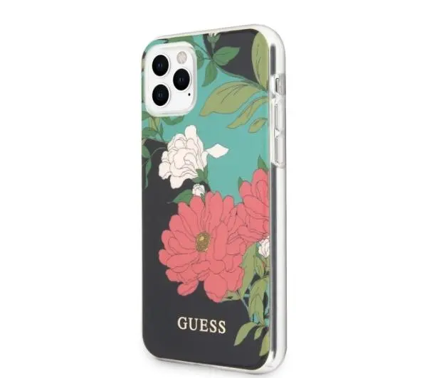 Guess Flower GUHCN58IMLFL01 do iPhone 11 Pro Czarny