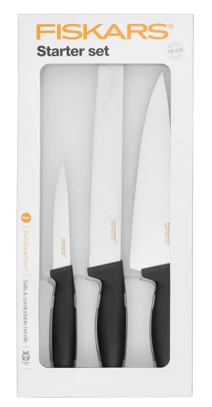 Zestaw noży Fiskars FunctionalForm 1014207  3 elementy