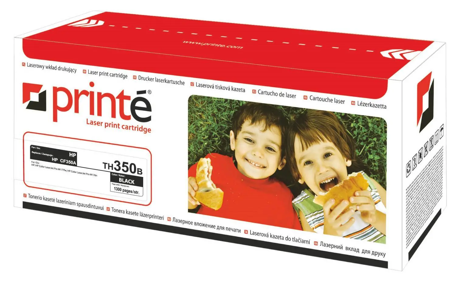 Toner Printe TH350B (zamiennik CF350A nr 130A) Czarny