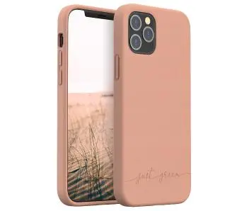 Etui Just Green Biodegradable Case do iPhone 12/12 Pro Beżowy