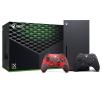 Konsola Xbox Series X + dodatkowy pad (czerwony)