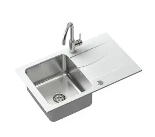 Quadron FUS_M7848BI_3623500BS Michael 111 Fusion Biały + bateria Kate Stalowy - DRUGI -30%, ALBO 5-TY ZA 1ZŁ - Kup na Raty - RRSO 0%