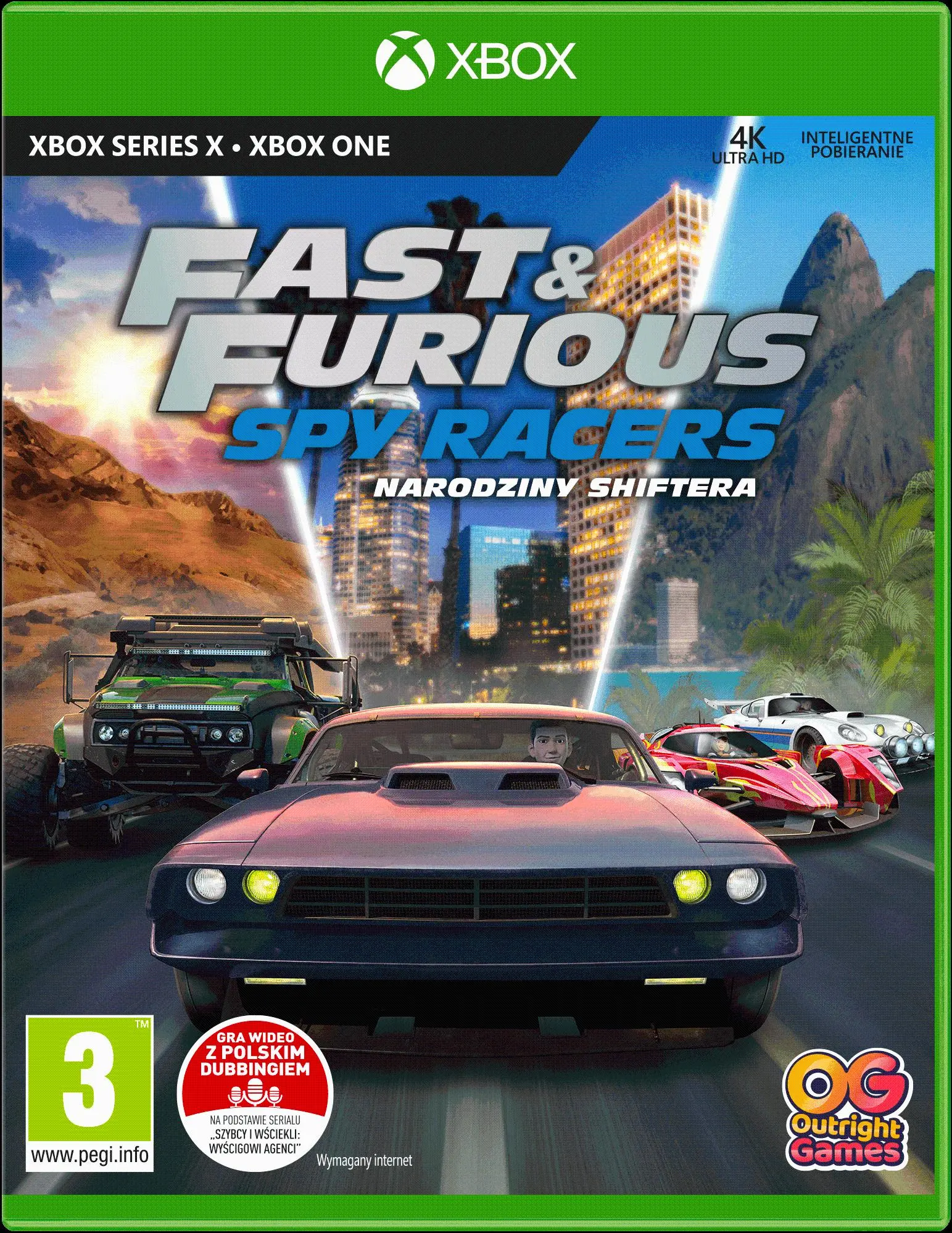 Fast & Furious: Spy Racers Rise of Sh1ft3r Gra na Xbox One (Kompatybilna z Xbox Series X)