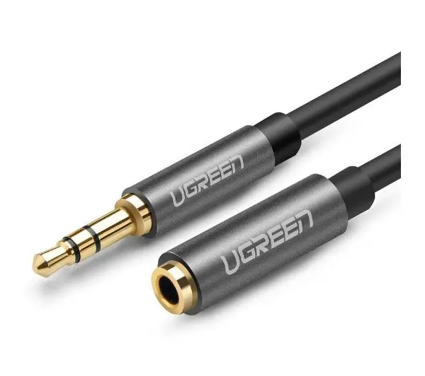 UGREEN AV118 Przedłużacz audio jack 3,5mm 2m Czarny