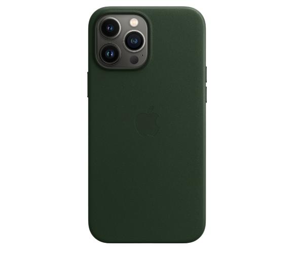 etui dedykowane Apple MM1Q3ZM/A Skórzane etui z MagSafe iPhone 13 Pro Max (zielona sekwoja)