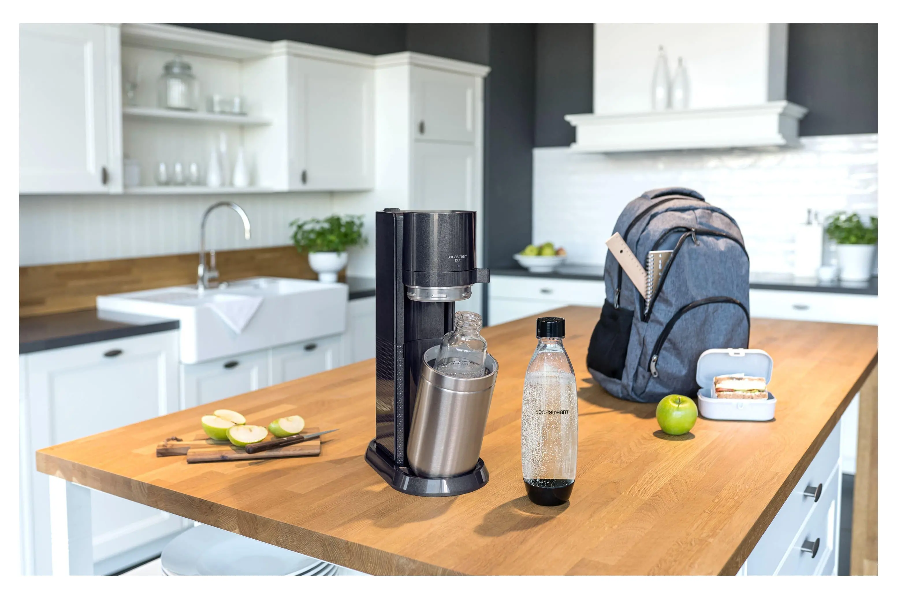 Saturator Sodastream Duo Czarny + Nabój z gazem CO2