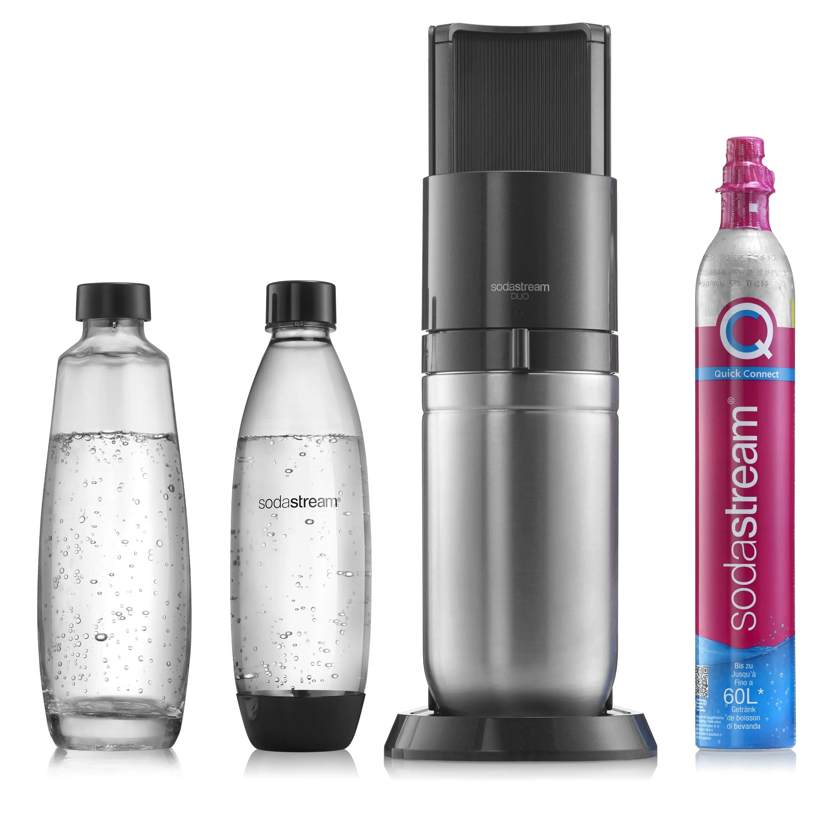 Saturator Sodastream Duo Czarny + Nabój z gazem CO2
