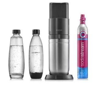 Sodastream Duo Czarny + Nabój z gazem CO2 - ⚡ EURO HIT CENOWY! ⚡ - Kup na Raty - RRSO 0%
