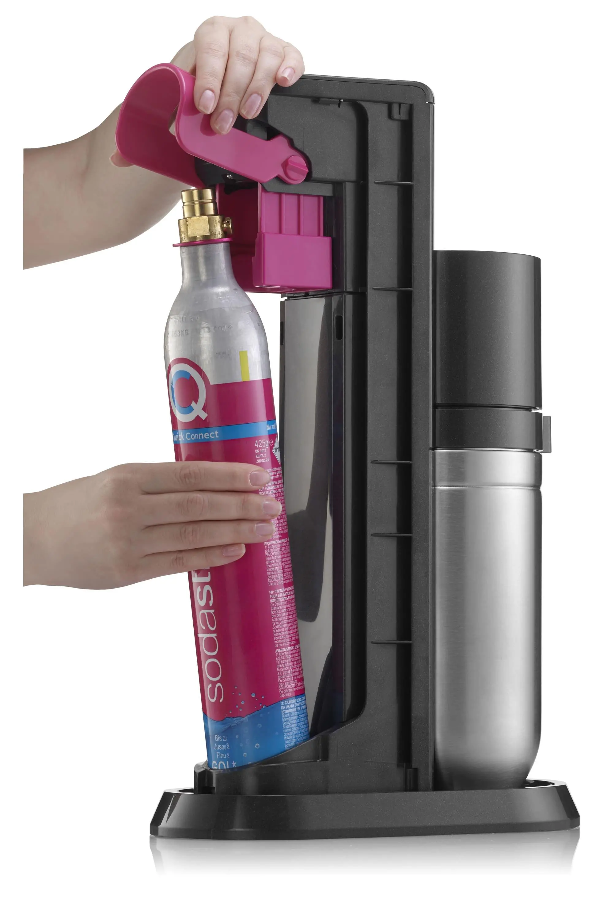 Saturator Sodastream Duo Czarny + Nabój z gazem CO2