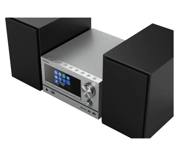 Kenwood M-7000S-S 60W Wi-Fi Bluetooth Radio FM, DAB+, Internetowe Srebrny - Kup na Raty - RRSO 0%