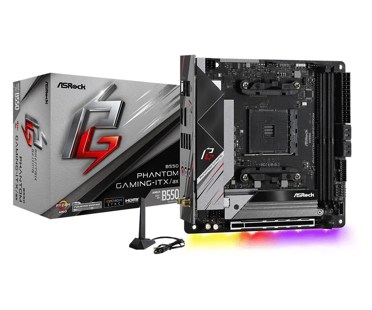 Płyta główna ASrock B550 Phantom Gaming-ITX/ax