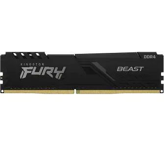 Pamięć RAM Kingston FURY Beast 8GB 2666 CL16 Czarny