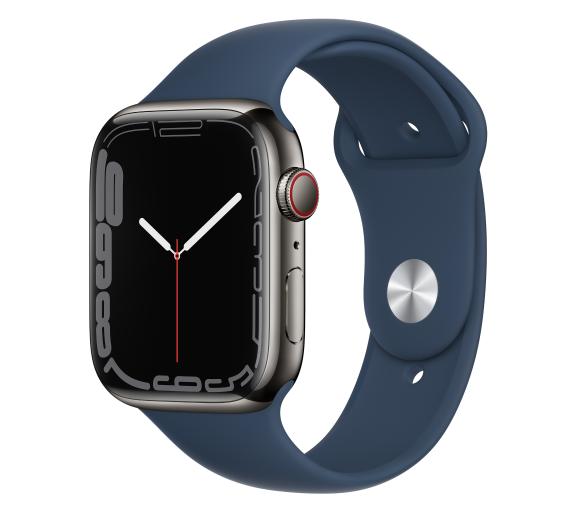 Smartwatch Apple Watch Series 7 GPS + Cellular 41mm (grafitowo-niebieski)