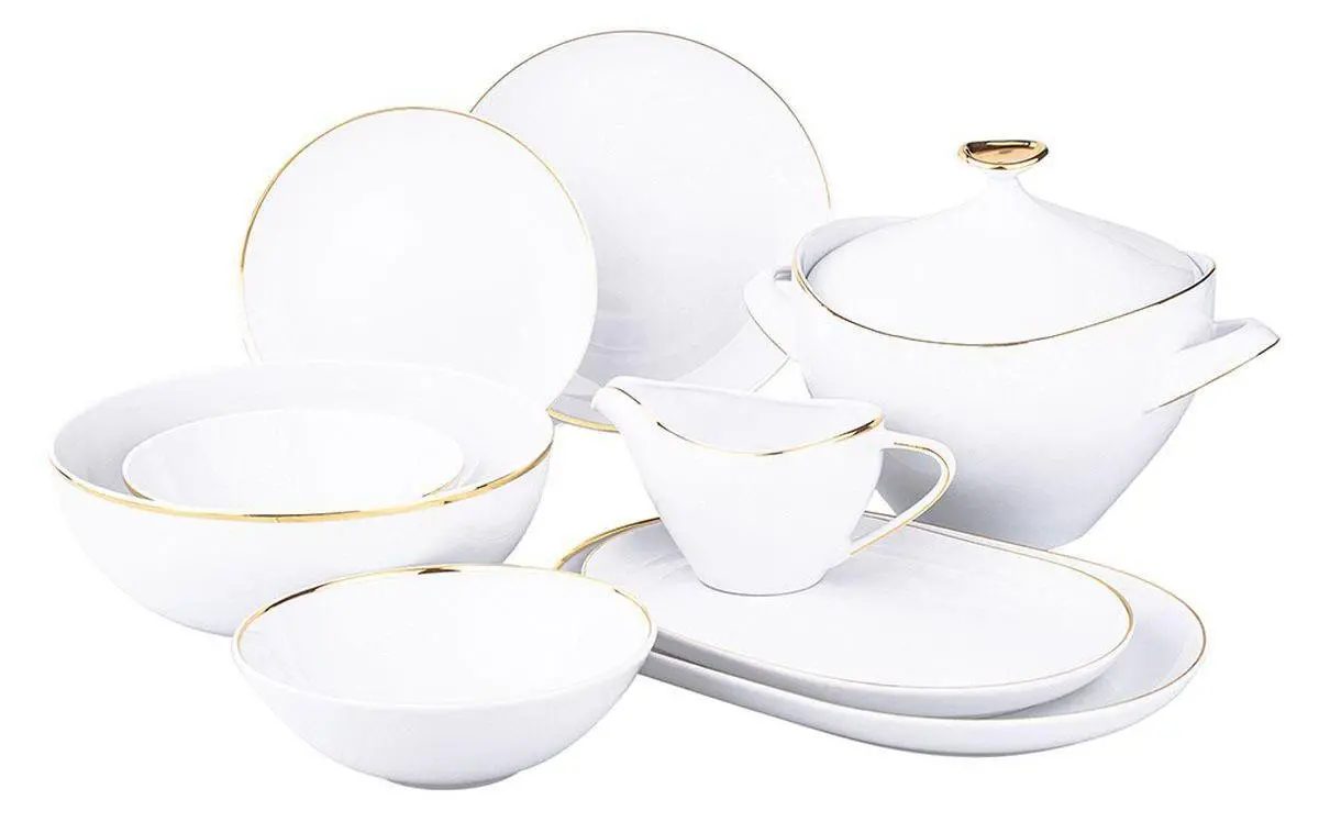 Zestaw obiadowy MariaPaula Moderna Gold 24 elementy