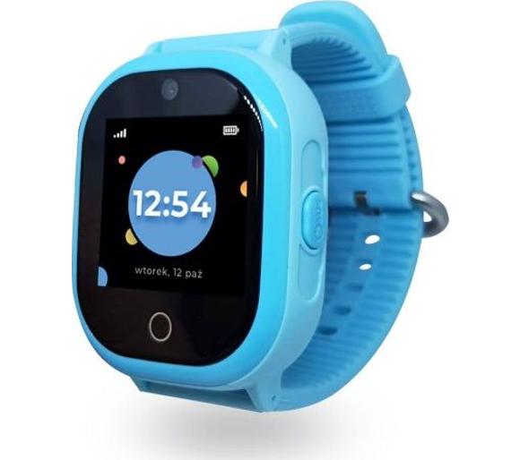 Smartwatch Locon Watch Lite (niebieski) + Pakiet Bezpieczna Rodzina na 12 miesięcy
