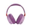 Słuchawki bezprzewodowe JBL JR460NC Dla dzieci Nauszne Bluetooth 5.0 Różowy