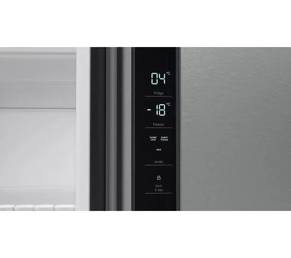 Bosch Serie 4 KFN96VPEA Pełny No Frost 183cm Szuflada z kontrolą wilgotności Stalowy - DRUGI -30%, ALBO 5-TY ZA 1ZŁ - Kup na Raty - RRSO 0%