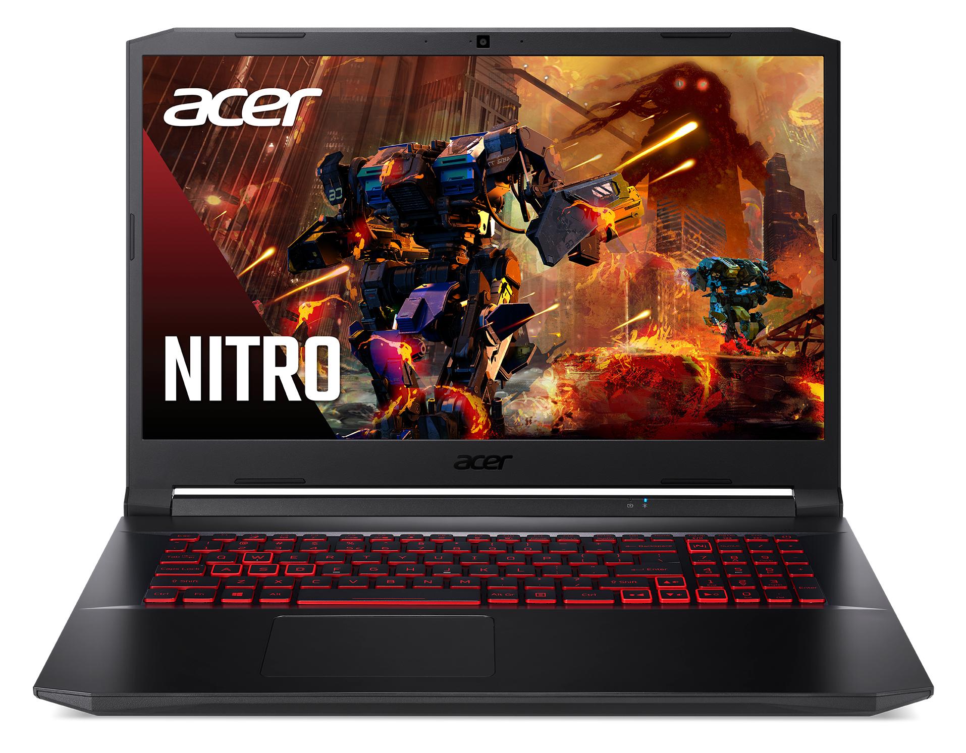 Laptop gamingowy Acer Nitro 5 AN517-53-50NB 17,3" 144Hz i5-11300H 16GB RAM 1TB Dysk SSD RTX3050 Win10