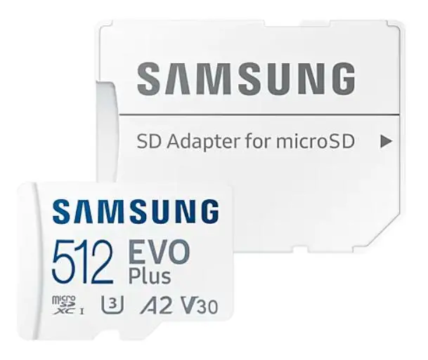 Karta pamięci Samsung Evo Plus microSDXC 512GB 130/120 A2 V30
