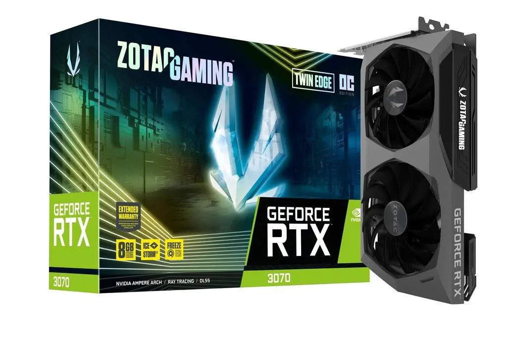Karta graficzna Zotac GeForce RTX 3070 Twin Edge OC LHR 8GB GDDR6 256bit DLSS