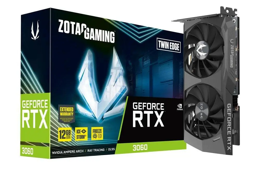 Karta graficzna Zotac GeForce RTX 3060 Twin Edge LHR 12GB GDDR6 192bit DLSS